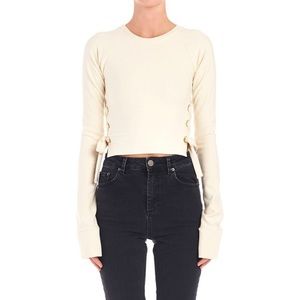 ARE YOU AM I | Kai Side Tie Sweatshirt size XS